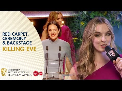 Killing Eve Cast and Crew at the BAFTA TV Awards 2019