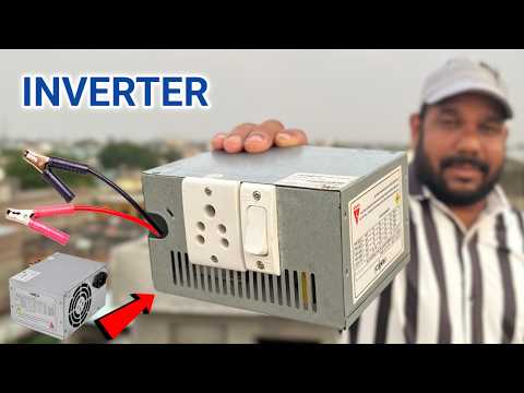 Computer की Power Supply से Inverter कैसे बनाये | How to Make Inverter from smps