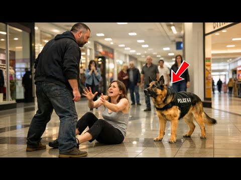 A Man Attacked a Mute Woman at the Mall — But He Didn’t Expect the Police Dog Near