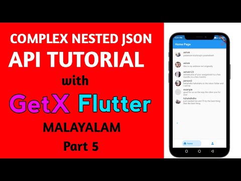 Complex nested json api tutorial Flutter | Getx | code with ashok