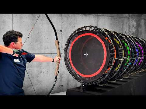How Many Trampolines Stop An Arrow?