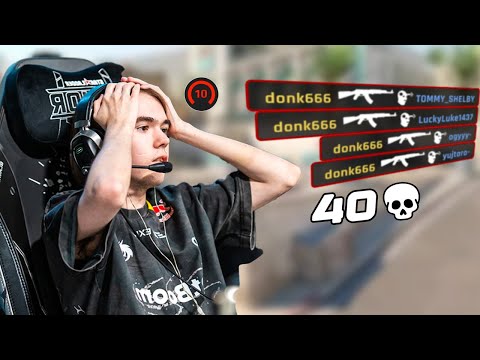 donk 40 Kills Against Hardcore Opponents | 4300 ELO