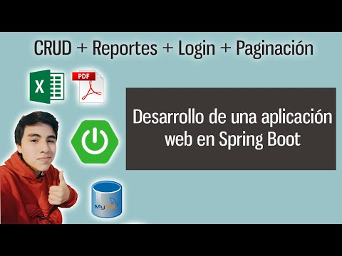 Aplicación web en Spring Boot con reportes en PDF y excel , paginación , login y operaciones CRUD