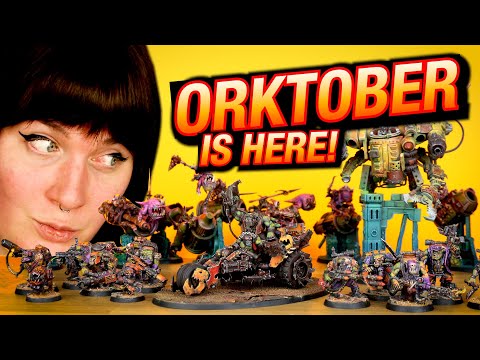 Building an Ork Army for #Orktober 2024!!!