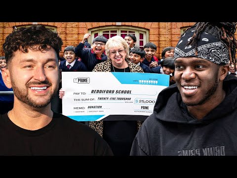 Surprising KSI’s Hometown with $50,000