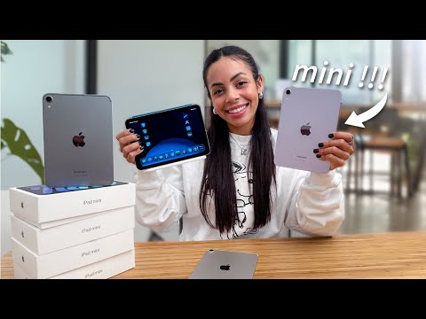 iPad mini 2024 - Unboxing ALL of the colors + iPadOS 18.1 !