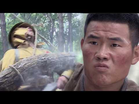 The hunter set traps ahead; Japanese troops stepped into the forest and were blown up!