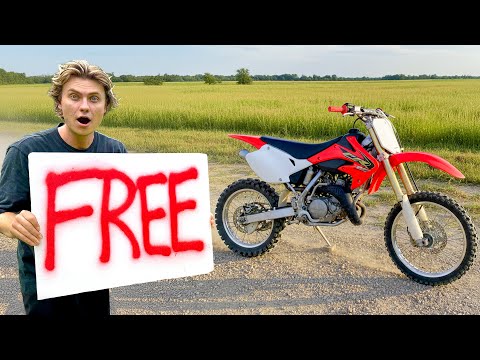 FREE MOTOCROSS BIKE - SAVE or SCRAP?!