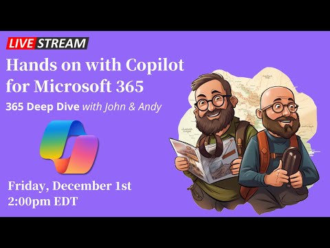 Hands on with Copilot for Microsoft 365!