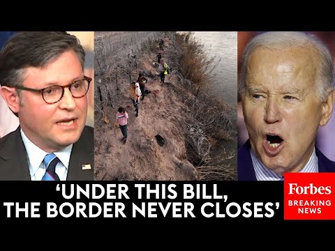 BREAKING NEWS: Speaker Johnson And House GOP Leaders Shred Bipartisan Border Security Bill
