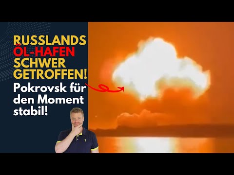 Tuapse oil port severely hit! Pokrovsk stabilized. Ukraine situation report (518)