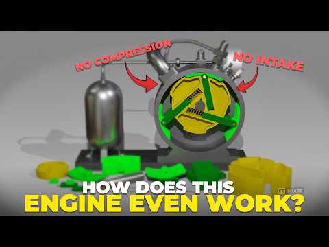 The Genius Engine That Breaks All the Rules — No Intake, No Compression!