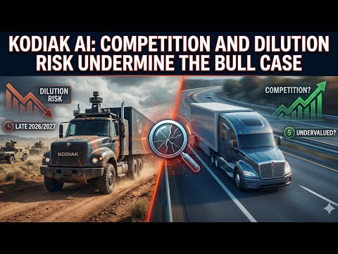 KDK stock, Kodiak AI: Competition And Dilution Risk Undermine The Bull Case