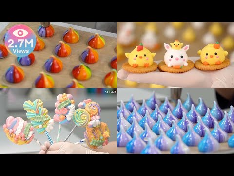 21 Kinds of Meringue Cookies I made!