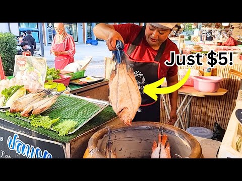 7 Yummy Thai Street Foods at Ao Nang Night Market in Krabi, Thailand