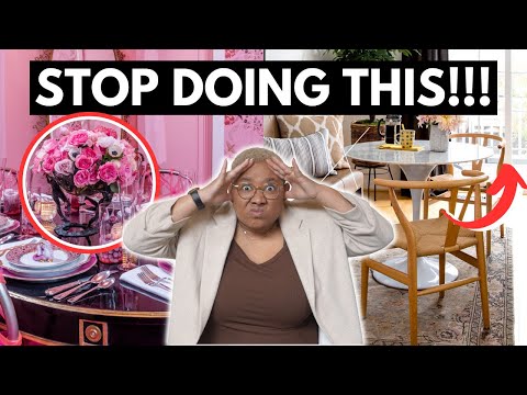 Dining Room Design Mistakes You Definitely Don't Want to Make + How to Fix Them!