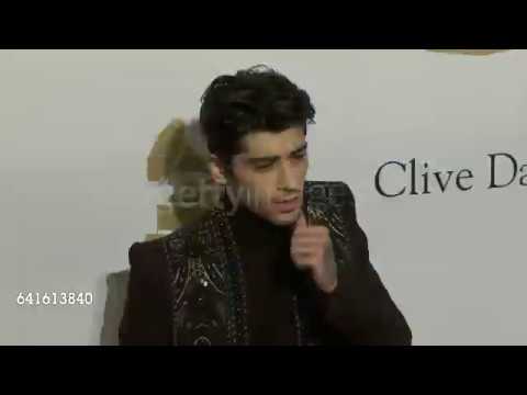 Zayn at the 2017 Pre Grammy Gala