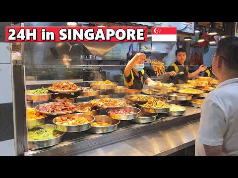 24 Hours In SINGAPORE - BEST STREET FOOD In ASIA?