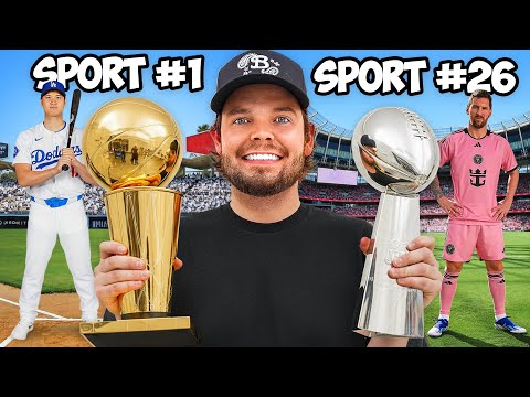 I Tried Going UNDEFEATED In EVERY Sport!