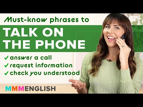 Must-know Phone Phrases โ๏ธ Talk Confidently On The Telephone in English!