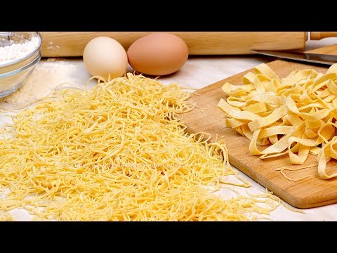 Noodles are a delicate matter! An unusual recipe for ordinary noodles! Dough for homemade noodles...