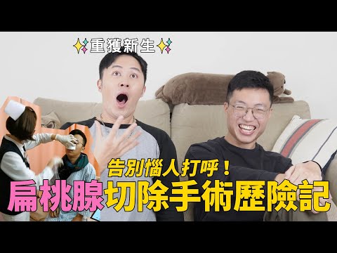 告別惱人打呼！扁桃腺、鼻中膈、下鼻甲切除歷險記｜什麼意思｜