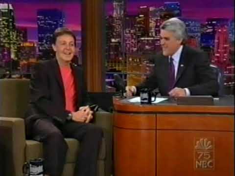 Paul McCartney On The Tonight Show