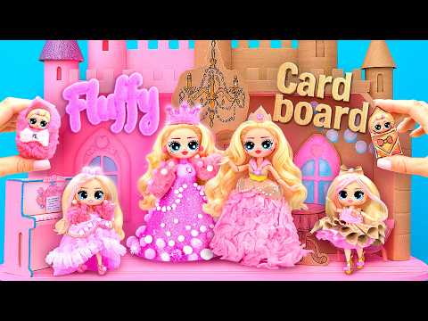 DIY in Royal Style! 8 Cardboard and Fluffy Crafts for Doll