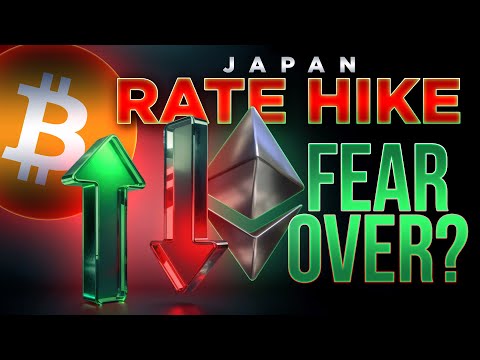 Japan Rate Hike Fears Over?📈Crypto Market Update