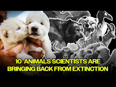 Scientists Are Bringing Back These 10 Animals Back From Extinction | Dire Wolves Are Back?