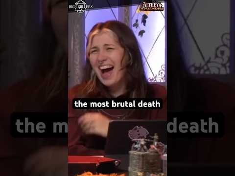 The most brutal death in an Actual Play D&amp;D Game #ttrpg #dnd