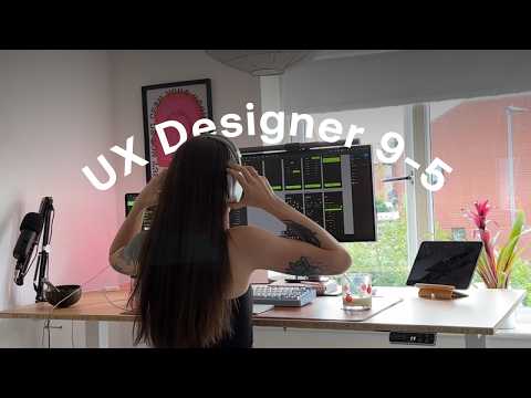 Product Designer Day in the life *Realistic 9–5 Vlog, QA, UI UX animations*