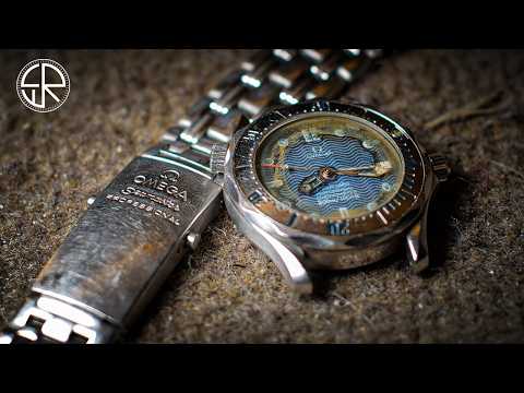 Restoration of a Rusty Omega Seamaster Professional watch - Severe Water Damage