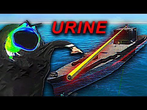 I built I giant P!SS LASER in From The Depths