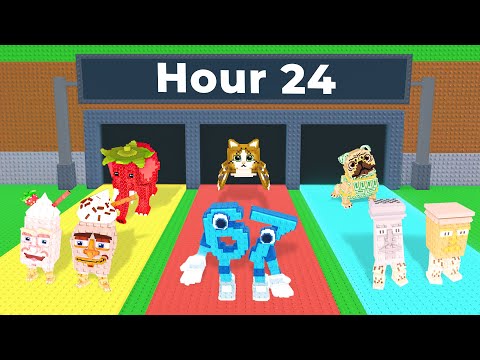 I Spent 24 HOURS in Steal A Brainrot!