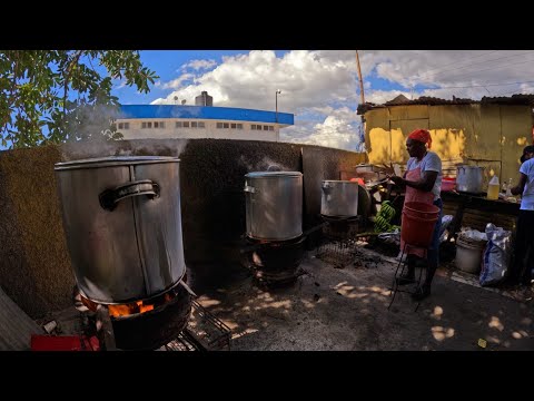 EXTREME STREET FOOD!! Behind Scenes of Soup Vendors in Jamaica’s Most Dangerous City!! Part 2