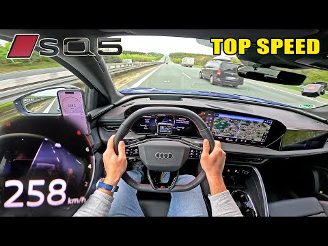 2025 Audi SQ5 3.0 V6 TURBO // TOP SPEED on AUTOBAHN