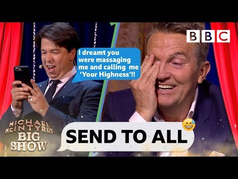 Bradley Walsh DESTROYED 😱 by Michael McIntyre’s nightmare text - Send To All