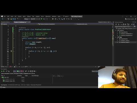 Problem 2. How to sort an array using bubble sort?