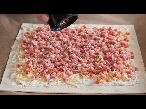 Überraschen Sie Ihre Gäste! Eine Blätterteig-Vorspeise in nur 5 Minuten!