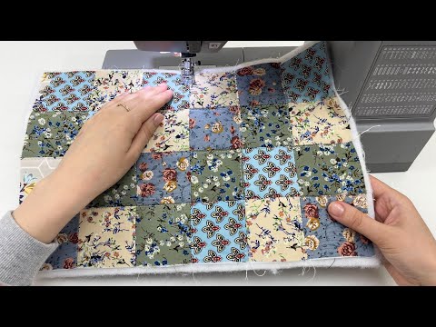 Discover a unique patchwork technique few people know. Create something beautiful!