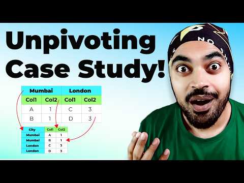 Unpivot Multiple Column Groups | Advanced Power Query - Case Study