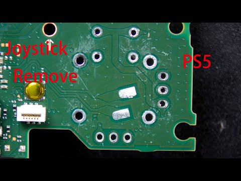 How I remove PS5 Dual Sense controller joystick, drifting repair.
