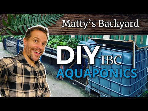 How to Build an Aquaponics System: Building the Fish Tank #howtobuild #aquaponics #aquaponicsystem
