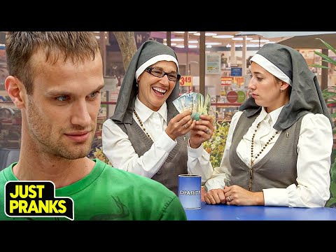 She Just Wanted to Donate… But Gave TOO Much! 💸😂 | Just Pranks
