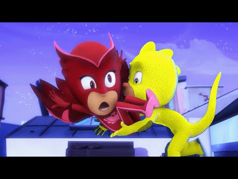 Yellow Gekko | Gekko Saves Christmas | PICK YOUR FAV COLOR | PJ Masks Funny Colors