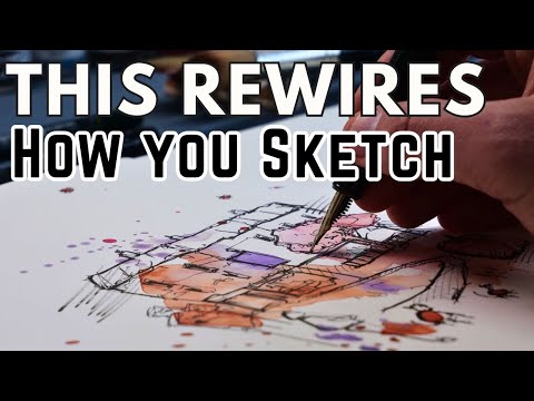 Better Than a Blank Page – Rewire Your Urban Sketching