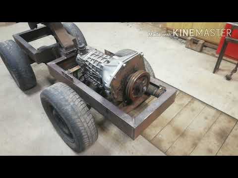 КПП Ваз на минитрактор-переломку 4Х4!№9