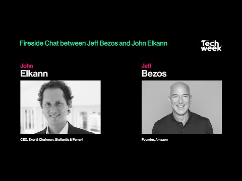 Jeff Bezos & John Elkann - Italian Tech Week 2025