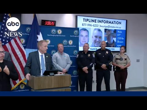 Minnesota officials give an update on targeted shootings of two state lawmakers